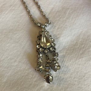Vintage chandelier necklace